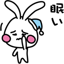 rabbits fawn sticker #7810565