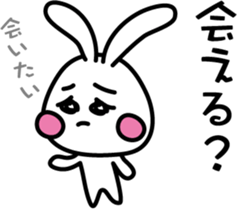 rabbits fawn sticker #7810570