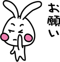 rabbits fawn sticker #7810571