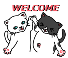 3cats(engrish) sticker #7810686