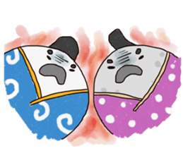 EDO-AZARASHI sticker #7811059