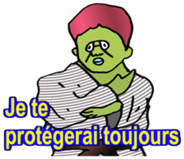 (FRENCH VERSION) ADDICTIVE FACE sticker #7811165