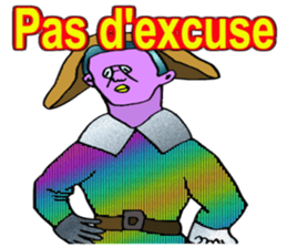 (FRENCH VERSION) ADDICTIVE FACE sticker #7811169