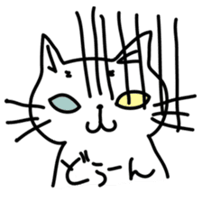 Odd Eye Cat  Muuchan sticker #7811853