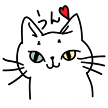 Odd Eye Cat  Muuchan sticker #7811857