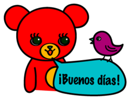 The little Spanish bears "Bea&Rafa" sticker #7812213