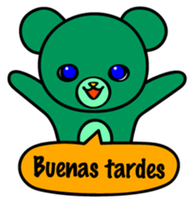 The little Spanish bears "Bea&Rafa" sticker #7812214