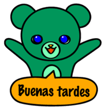 The little Spanish bears "Bea&Rafa" sticker #7812214