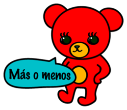 The little Spanish bears "Bea&Rafa" sticker #7812218