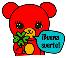 The little Spanish bears "Bea&Rafa" sticker #7812223