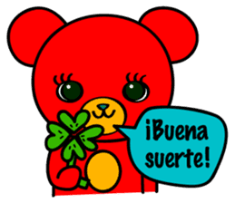 The little Spanish bears "Bea&Rafa" sticker #7812223