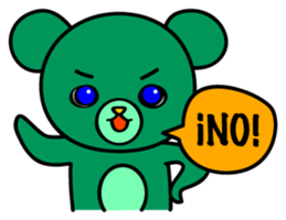 The little Spanish bears "Bea&Rafa" sticker #7812226