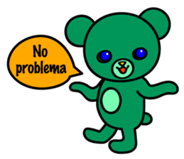 The little Spanish bears "Bea&Rafa" sticker #7812230