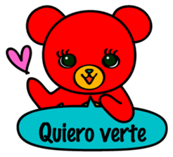 The little Spanish bears "Bea&Rafa" sticker #7812234