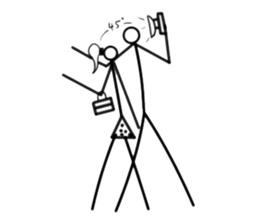 Mr. Line sticker #7812614