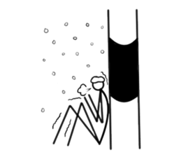 Mr. Line sticker #7812633