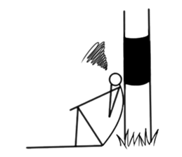 Mr. Line sticker #7812645