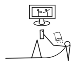 Mr. Line sticker #7812646