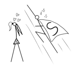 Mr. Line sticker #7812650