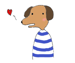 Green Cat and Border Dog sticker #7812990