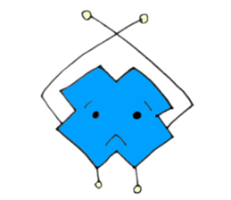 My daughter makes simple emotion Sticker sticker #7813415