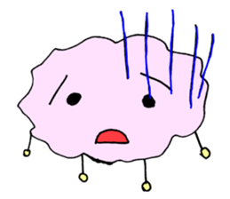 My daughter makes simple emotion Sticker sticker #7813442