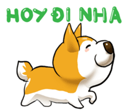 Camcam husky dog sticker #7813757
