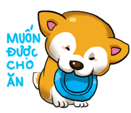 Camcam husky dog sticker #7813758
