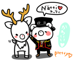 Let's talk in Finnish with Big bro bear. sticker #7813935