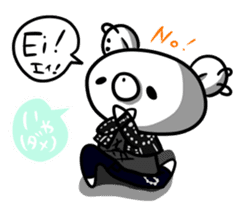 Let's talk in Finnish with Big bro bear. sticker #7813939