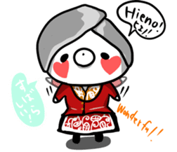 Let's talk in Finnish with Big bro bear. sticker #7813947