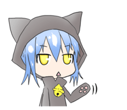 Petit animal suit sticker #7814097