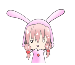 Petit animal suit sticker #7814101