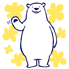Lazy, Kindly Polar bear 1