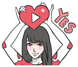 AsB - Heart Ranger / Everyday Girls sticker #7814813