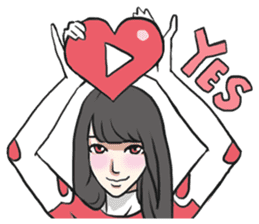 AsB - Heart Ranger / Everyday Girls sticker #7814813