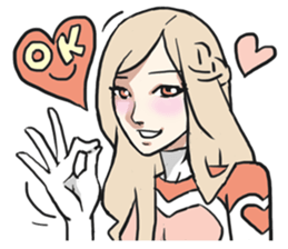 AsB - Heart Ranger / Everyday Girls sticker #7814823