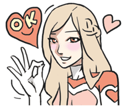 AsB - Heart Ranger / Everyday Girls sticker #7814823