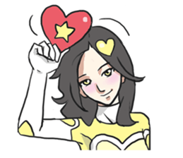 AsB - Heart Ranger / Everyday Girls sticker #7814825