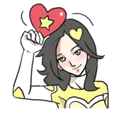 AsB - Heart Ranger / Everyday Girls sticker #7814825
