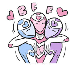 AsB - Heart Ranger / Everyday Girls sticker #7814835