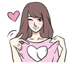 AsB - Heart Ranger / Everyday Girls sticker #7814846