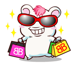 TA-NOO HAMSTER sticker #7815264