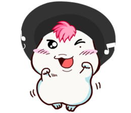 TA-NOO HAMSTER sticker #7815284