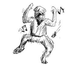 Ninja la mode sticker #7815436