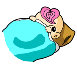 Pink Hair Baby 2 sticker #7815771