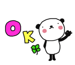 TSUBURA-NA-PANDA 2 sticker #7816295