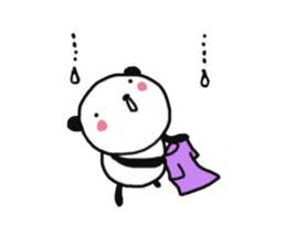 TSUBURA-NA-PANDA 2 sticker #7816324