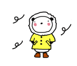 TSUBURA-NA-PANDA 2 sticker #7816329