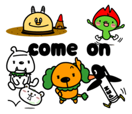 Halloween costume party sticker #7816494